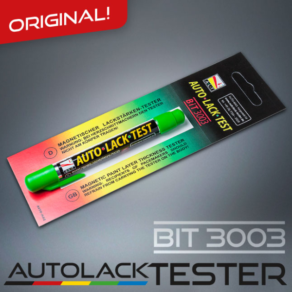 Lackmessgerät QLS Lackprüfer Lacktester Autolack Tester Auto Lack Bit3003  Lackmesser